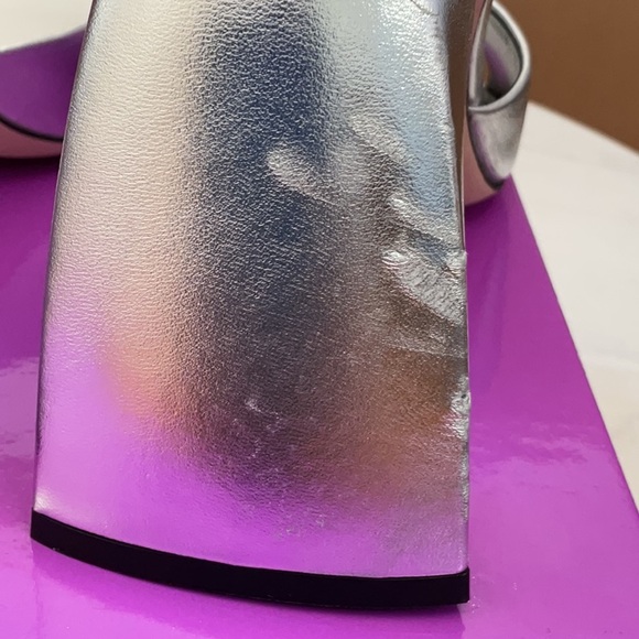 COPY - BY FAR Michele Mule in Silver, Size: EU 41 - Picture 11 of 12